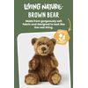 Living Nature Soft Toy - Brown Bear (18cm)