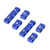REPAIROCK 2 Set 8mm Car Engine Spark Plug Wire Separator Looms Divider Blue Durable Material Auto Replacement Parts