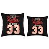 This Baller Is Now 33 Baseball Knuckleballer Home Run Throw Pillow