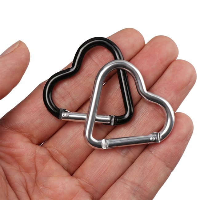 Outdoor Stainless Steel Carabiner Key Chain Clip Hook Buckle