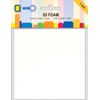 JEJE 3D Foam Dots-1 mm, Synthetic Material, White