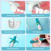 RAZOKO Kids Electric Toothbrush 3 Sided Toothbrush,Sonic Toddler Toothbrush with 2 Brush Heads , Intelligent Timer 5 Gears Adjustment,Ipx7 Waterproof ,USB Cable