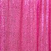FUCHSIA 8 ft x 8 ft Sequined Backdrop Curtain Wedding Party Booth Decorations