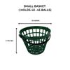 Par West Range Ball Basket, Small (40-45 Ball Capacity) (Yellow)