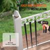 VEVOR Deck Balusters 72 Pack 38" x 1" Aluminum Railing Deck Spindles w/ Screws