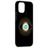 iPhone 15 Good Luck Evil Eye Black Phone Case
