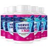 Nerve Shield + PLUS- Brain Support- 5 Bottles- 300 Capsules