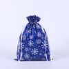 DXTXTJ Extra Large Christmas Drawstring Gift Bags, 39 * 51cm, Multipack, Snowflake Reusable Bags for Presents