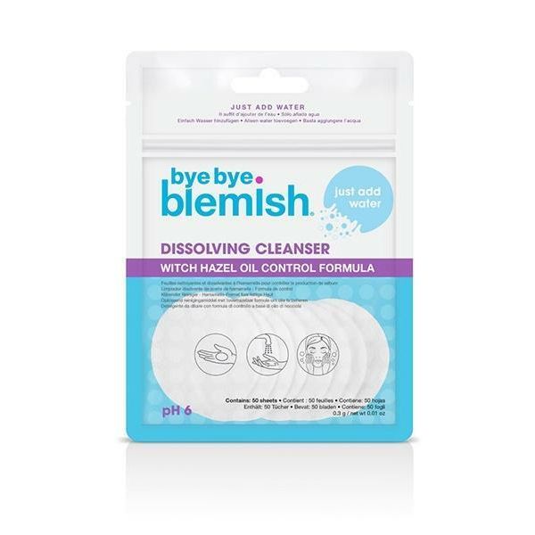 Bye Bye Blemist Water Activated Dissolving Cleanser Sheets