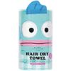 Skater TOH1-A Quick-Drying Hair Drying Towel, Hangyodon, Height 15.7 x Width 39.4 inches (40 x 100 cm)