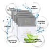 LANKIZ Eye Pads for Lash Extensions Under Eye Gel Pads for Eyelash Extensions Lint Free Hydrogel Eye Patches Eyelash Extension Supplies 100 pairs