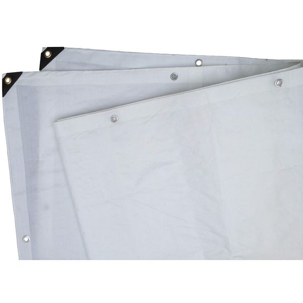 Heavy Duty White Tarp 6 OZ., 10'x40'