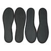 Happystep Cotton Terry Cloth Insoles, Barefoot Shoe Inserts, Sweat Absorption, Odor Control, Moisture-Wicking, Washable and Reusable, Zero Drop Shoe Insoles, 2 Pairs of Black (Women Size 8)