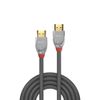 LINDY 37870 0.5 m High Speed HDMI Cable, Chromo Line - Grey