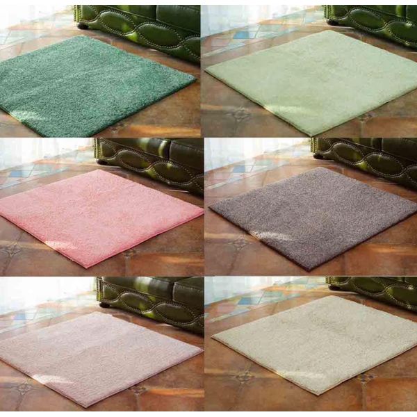 Joint Mat, 0.8 inches (2 cm), Thick, 40, 65, 50, 80, 100 cm Rug, Winter, Square, Joint Mat, Pile, Thick, Puzzle Rug, Unit Rug, Join Trag, Extra Thick, Floor Heating, Underlayment, Urethane Carpet, Small, Washable, Stylish, Mix, Soundproofing, Panel Carpet