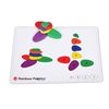 Rainbow Pebbles Activity Set - 48 Pebbles + 24 Activities - The Original Sorting and Stacking Stones - Early Math Manipulatives