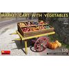 Miniart 1:35 - Market Cart With Vegetables