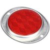 Grote 40232-5 Red Aluminum Two-Hole Mounting Reflector