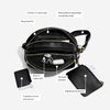 Stackers Black Cross Body Bag