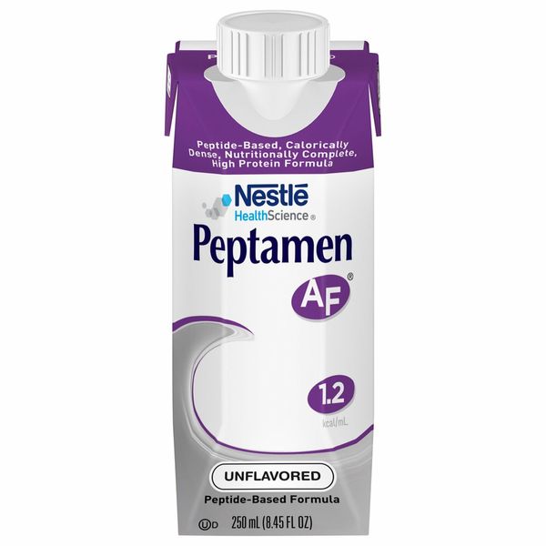 Nestle Peptamen AF Tube Feeding Formula Unflavored 250 mL Carton