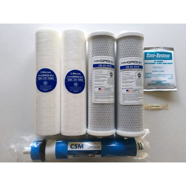 HYDRO-LOGIC STEALTH SMALL BOY 100 COMPLETE FILTER PACK - 50 GPD MEMBRANE