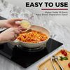 Premium Garlic Press - Heavy Duty, Easy Clean, Rust Proof, Dishwasher Safe