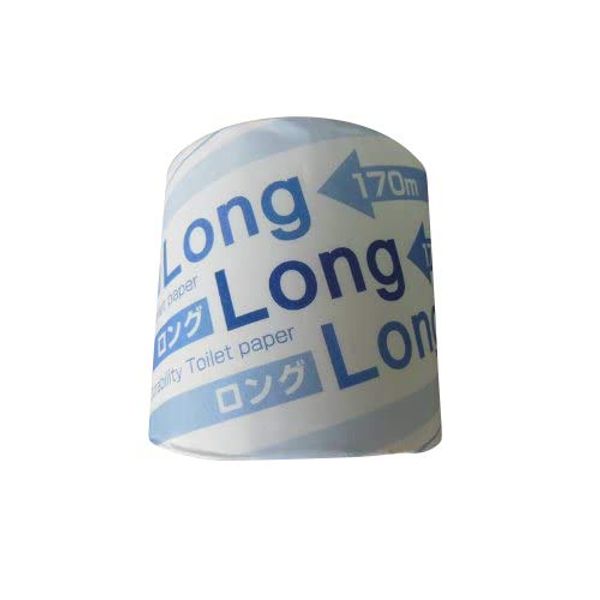 Toilet Paper 170 m Single Piece Packing 48 Pcs (Boxed)