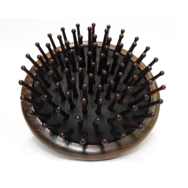 TAN MUJIANG Massage Hair Comb Hair Brush Round Shape (Round Shape Cushion Brush)