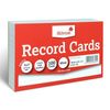 5x3" Presentation & Revision Ruled Record Cards Pack(200) +(Pen Free)