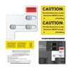 Generator Interlock Kit for General Electric GE 150 and 200 Amp Braker Panels