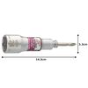 TONE Replacement Universal Bit Socket 2BNU-24 Bit Insert, 2 Sides Width 0.9 inches (24 mm)