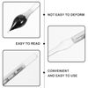 GLEAVI Salt Hydrometer Scale Measurement Salt Content Salt Measuring Device