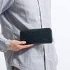 Zonard Comodo Long Wallet with Round Zipper, 3. Dark Brown