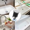 2PCS Pop Up Sink Plug Replacement - Universal 40MM Drain Stopper, Adjustable Height, Strong Seal For Bathroom & Kitchen