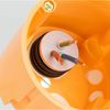 75 Stück Rohrverschlussstopfen M25 Winddicht elastischer Kunststoff Grau Voxura