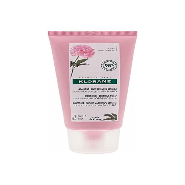 Klorane Peony Soothing Conditioner For Sensitive Scalp 150ml