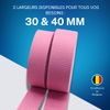 LEDUC 5 m Webbing Tape Cotton Heavy, Aqua (62) 3 cm