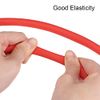 uxcell Latex Tube, 0.2 inch (6 mm), Inner Diameter 0.4 inch (10 mm), Outer Diameter 0.4 ft (1 m) Length, Elastic Rubber Hose, Red