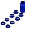 Treehobby 8PCS Aluminum Control Transmitter Switch Nuts & Installation Spanner Compatible with Futaba Remote Control JR/frsky Gear Switch nut Toggle Switch(Dack Blue)