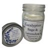 Scented Stress- Relief  Eucalyptus W/Sage&Lavender 2wick 9.5 Oz Soy Wax