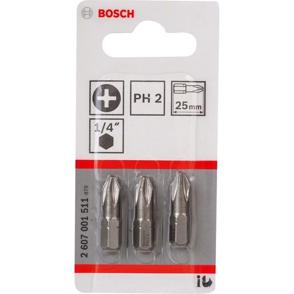 Bosch 2607001511 25 mm Extra Hard Screwdriver Bit