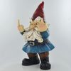 Gnome Double Middle Finger - Cheeky Rude Comical Garden Decor