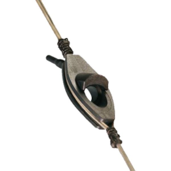 Radical Archery Designs RAD Maxim 38 Peep Sight w/Micro Tube Black 3/16 in, Grey