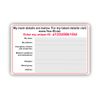 Medical Alert Bracelet ID Card Set (Hepatitis C)