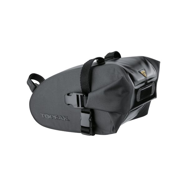 Topeak Wedge Drybag with Strap Mount, Small, Black,15x9x9cm