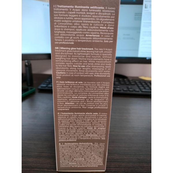 V Acqua Essential Vitality Gloss Treatment