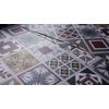 Wall Floor Peel and Stick Tiles Sticker Backsplash Decals Set Geometric Pattern