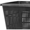 9" Square Pond Plant Baskets, Plastic Mesh Flower Planting Pots Value 2 Pack