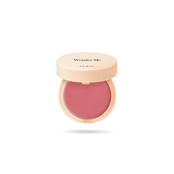 Pupa Blush Wonder Me (Colour 005 Deep Passion Matt) Natural Effect Face Powder with Hyaluronic Acid, Perfected Cheeks Without Stains, Available in 9 Colour Variations (4 g Format)