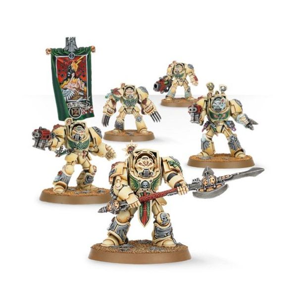 Games Workshop 99120101096" Deathwing Command Squad Tabletop and Miniature Game, Black